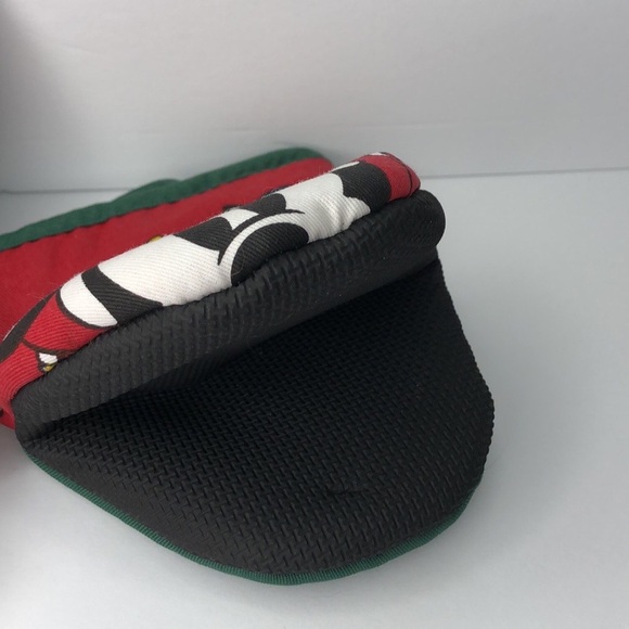 Disney 2 Pack Mickey Mouse Oversized Mini Mitts Christmas Lights MCM Retro Green - Picture 7 of 14